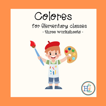 Preview of Colores - for Elementary Spanish