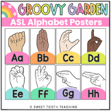 Colorful ASL Alphabet Posters| American Sign Language ABC|
