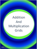 Colorful Addition and Multiplication Grids