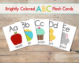 Alphabet Flash Cards/Posters- Uppercase and Lowercase