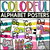 Colorful Alphabet Posters