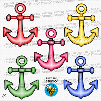 little anchor clip art