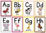 Colorful Animal ABC Cards