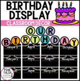 Birthday Display for the Classroom