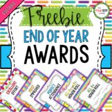 Editable End of the Year Honor Roll Awards  *FREEBIE*