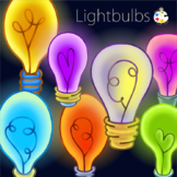 Colorful Bright Lightbulb ClipArt