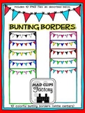 Colorful Bunting Borders