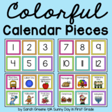 Colorful Calendar Pieces