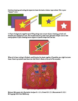 Preview of Colorful Central American Mola (Meets Intercultural Standard)