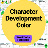 Colorful Character Development For Creative Writing Worksheet