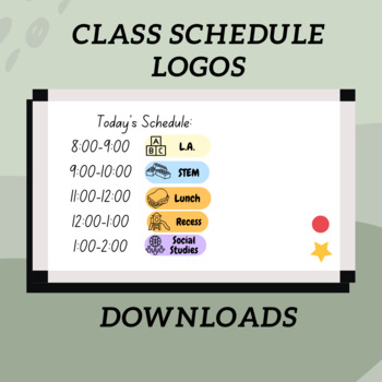 Preview of Colorful Class Schedule Logos
