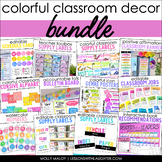 Colorful Classroom Decor Bundle | Back to School