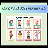 Colorful Classroom Jobs Flashcards