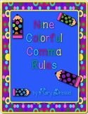Color-Coding Comma Fun with 9 Rules (20 worksheets included!)