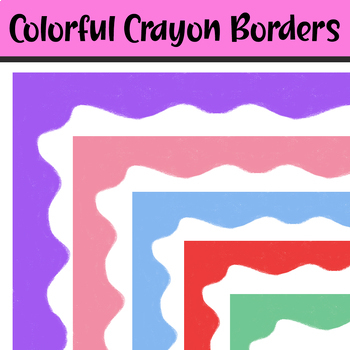 Colorful Crayons Clip Art - Box of Crayons Clip Art & B&W Set