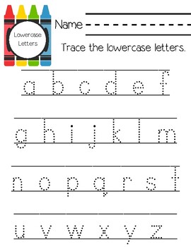 Colorful Crayons Letter Formation by Miss Mallory Elise | TPT