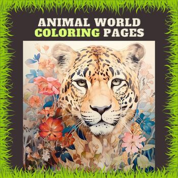 Preview of Colorful Creatures In Animal World Coloring Pages for Adorable Explorations