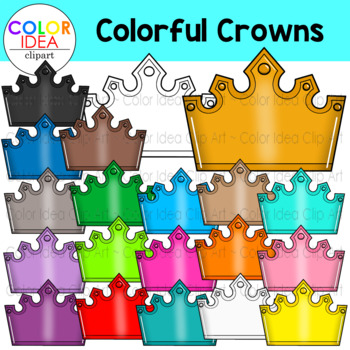 Preview of Colorful Crowns