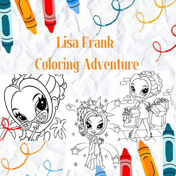 Colorful Dreams: The Lisa Frank Coloring Book end of the year activities