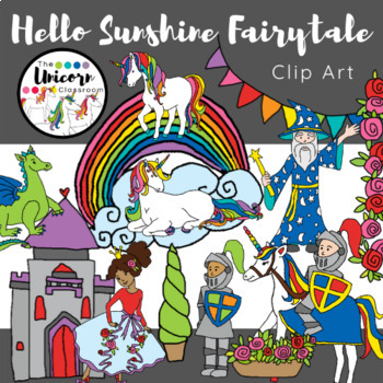 Preview of Colorful Fairy- Tale Clip Art