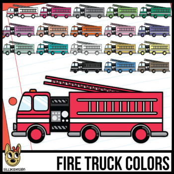clipart of fire trucks