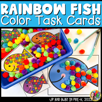 Preview of Colorful Fish - Color Matching Center Activity - Fine Motor Skills Activities