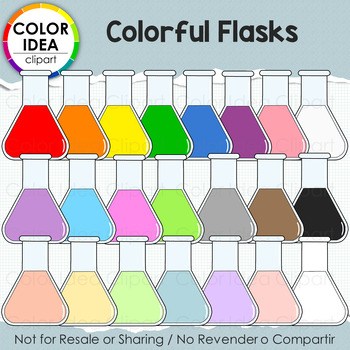 Preview of Colorful Flasks