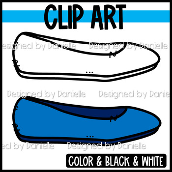 flats shoes clipart