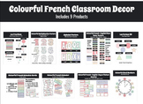 Colorful French Classroom Decor Bundle