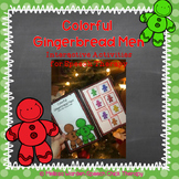 Colorful Gingerbread Men: Interactive Activities for Speec
