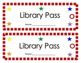 Colorful Hall Passes