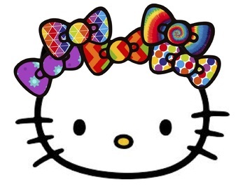 Preview of Hello Kitty Bows Reward for your Online Classroom (VIPKID)
