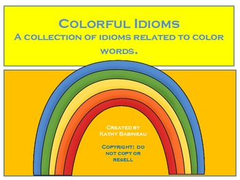 Preview of Colorful Idioms