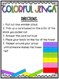 Colorful Jenga: Getting to Know You