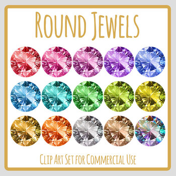 Jewel & Gemstone Clipart: Colorful Rainbow Pirate Treasure Chest Clip Art  PNG