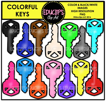 bunch of keys clipart