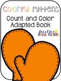 Colorful Mittens Count and Color Adapted Books