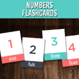 Colorful Number Flashcards for Elementary Students | Math 