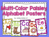 Colorful Paisley Classroom Decor