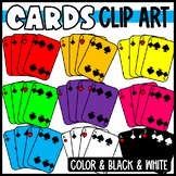 Colorful Playing Card Clip Art
