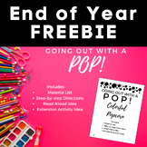 Colorful Popcorn End Of Year Activity FREEBIE
