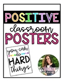Colorful Positive Classroom Posters