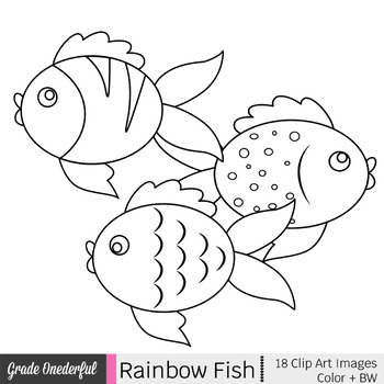 cute fish clipart