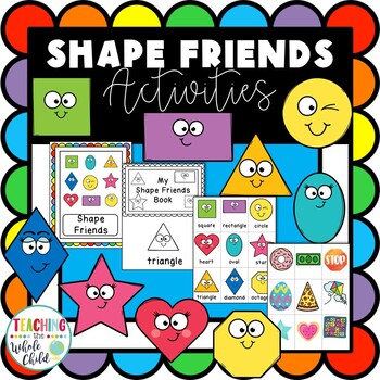 Shapes And Colours Poster A2 Educational Children Kids No Tear by Little Wigwam 