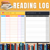 Colorful Reading Log | Printable Reading Tracker | Books R