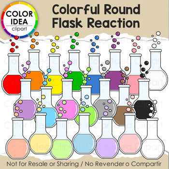 Preview of Colorful Round Flask Reaction