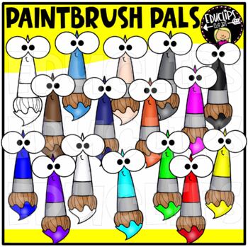 Colorful Glue Stick Pals Clip Art Bundle {Educlips Clipart} by