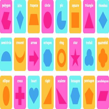 Colorful Shape Flashcards Collection / Shapes and Colors | TPT