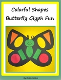 Colorful Shapes Butterfly Glyph Fun