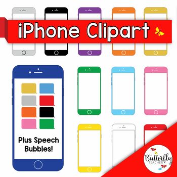 iphone cell phone clipart
